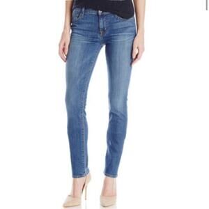 Hudson Jeans Shine Midrise Skinny 5 Pocket